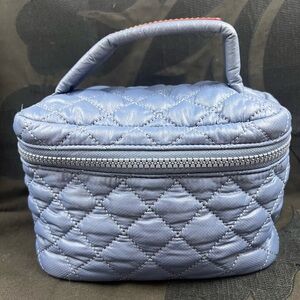 MZ Wallace mini vanity case blue EUC